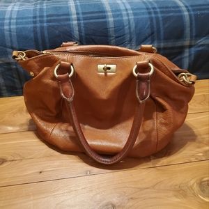J Crew Brompton Leather Hobo Bag
